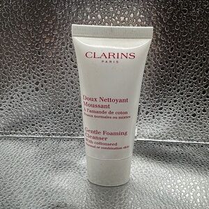 Clarins Gentle Foaming Cleanser - White and Red